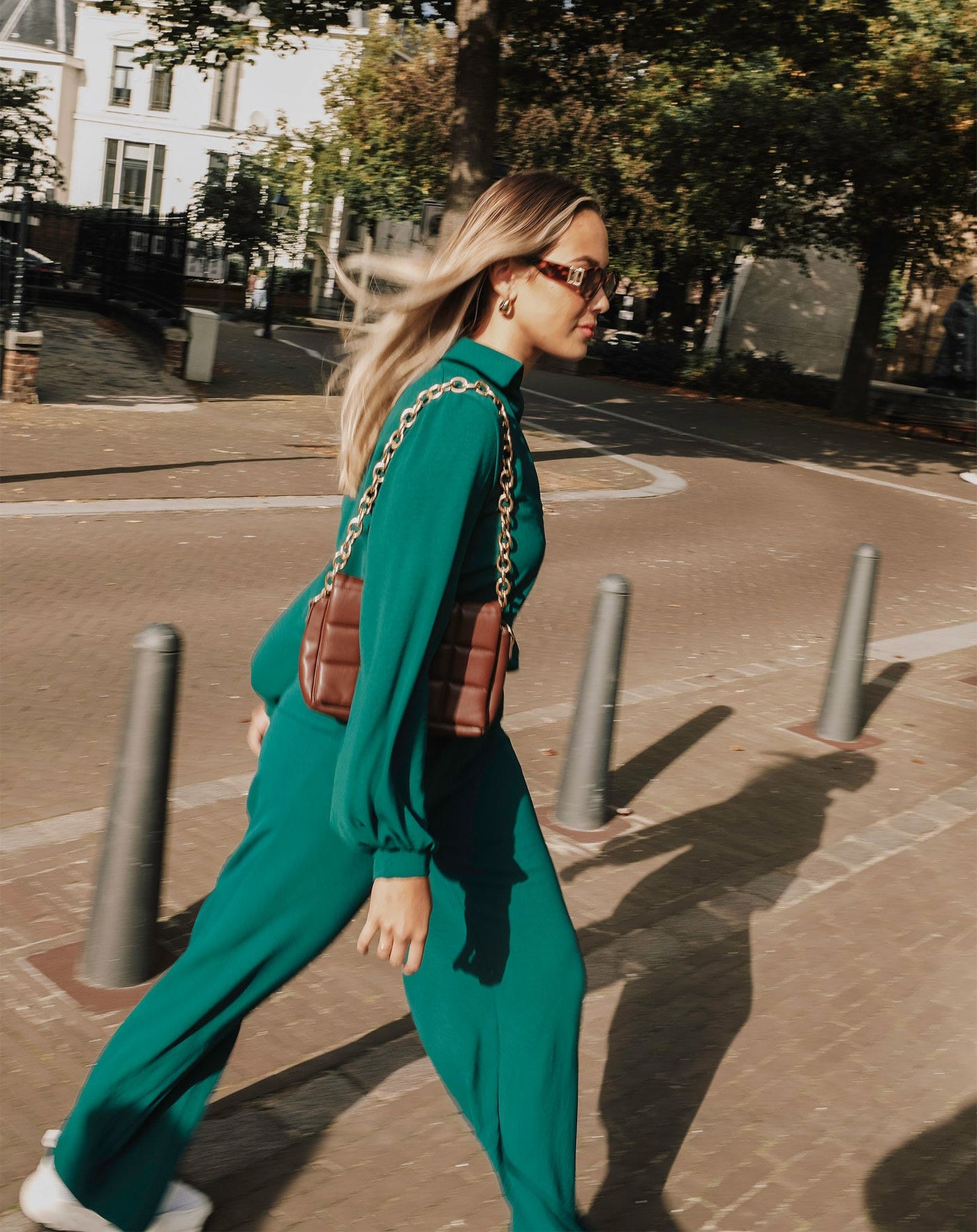 JULIE PANTALON GROEN