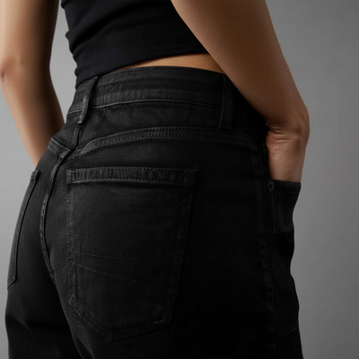 Minigonna in Denim Stretch a Vita Bassa